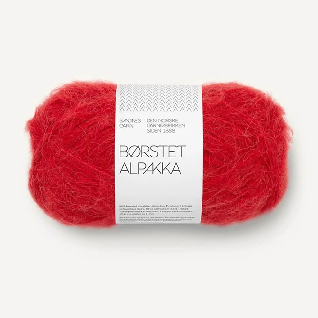BØRSTET ALPAKKA 50G