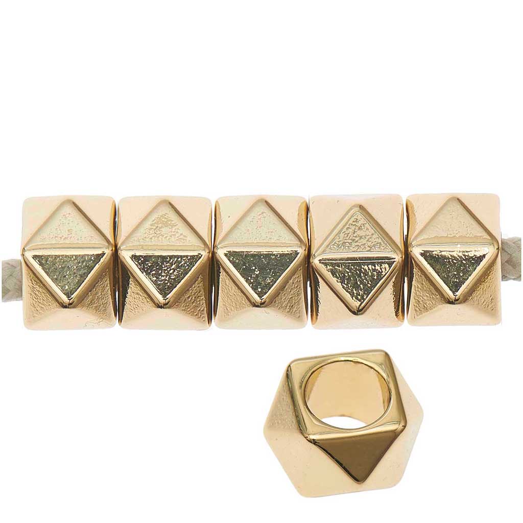 PONII BEADS, METALLINVÄRISET HELMET