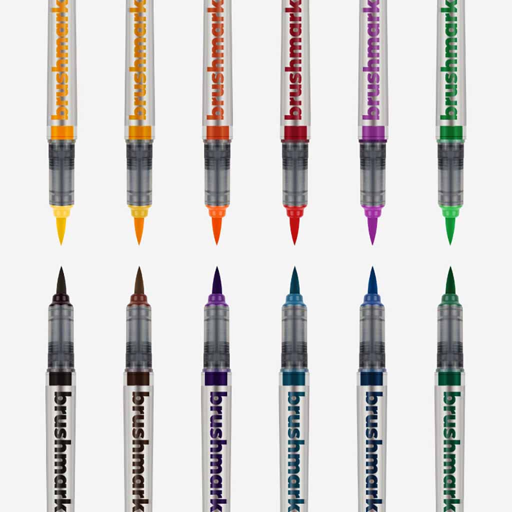 BRUSHMARKER PRO 12KPL -SETTI