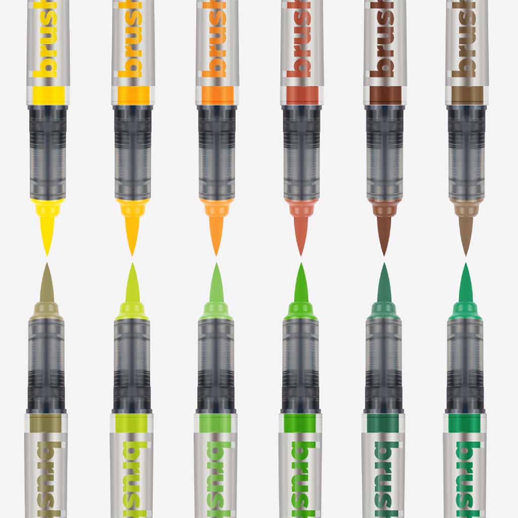 BRUSHMARKER PRO 12KPL -SETTI