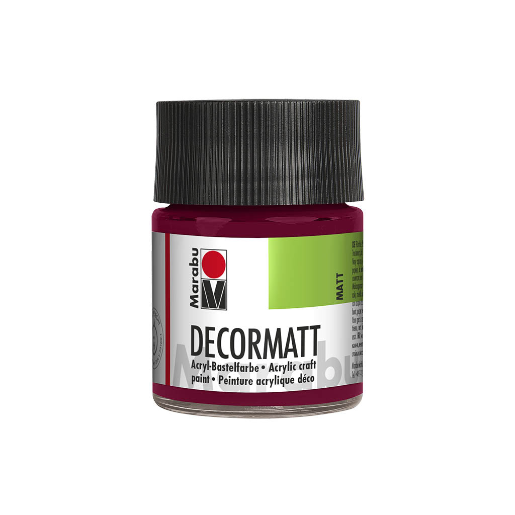 DECORMATT -AKRYYLIVÄRI MATTA 50ML