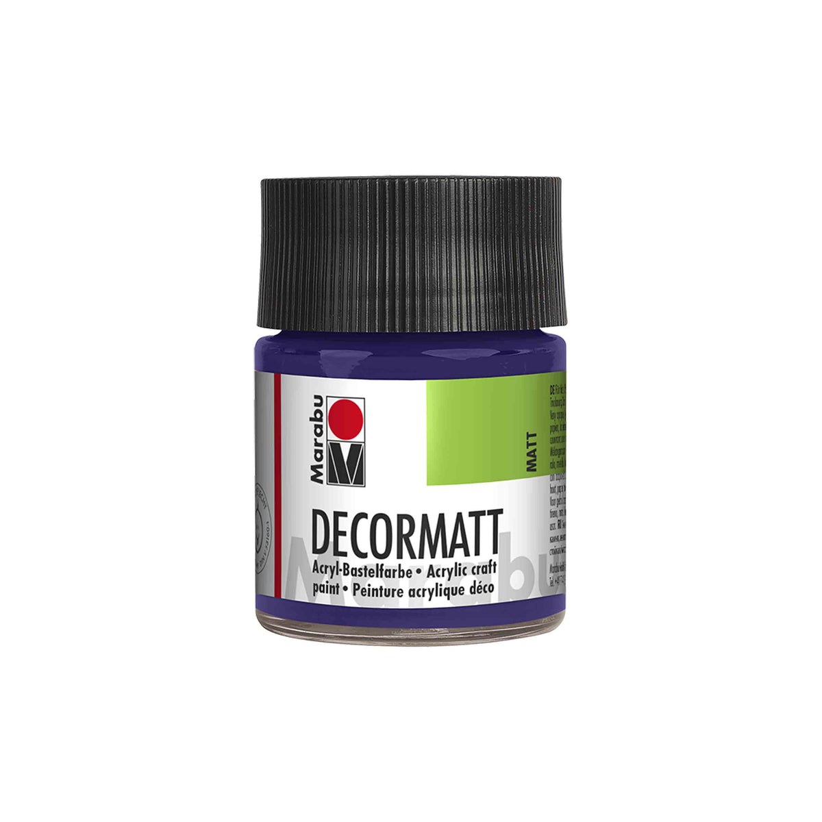 DECORMATT -AKRYYLIVÄRI MATTA 50ML