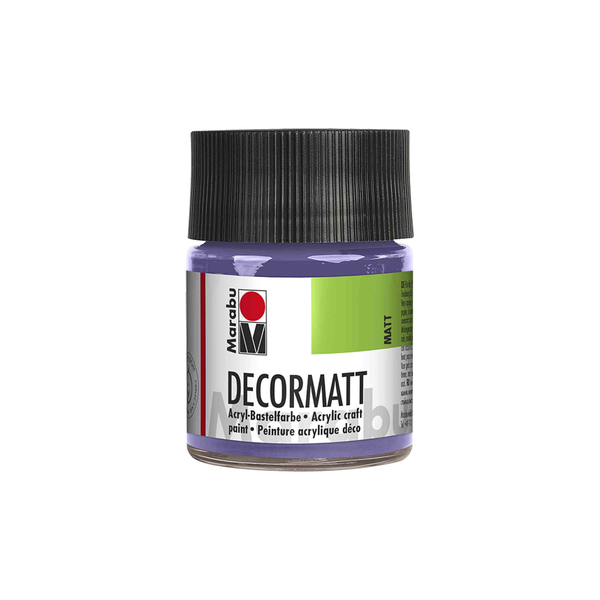 DECORMATT -AKRYYLIVÄRI MATTA 50ML