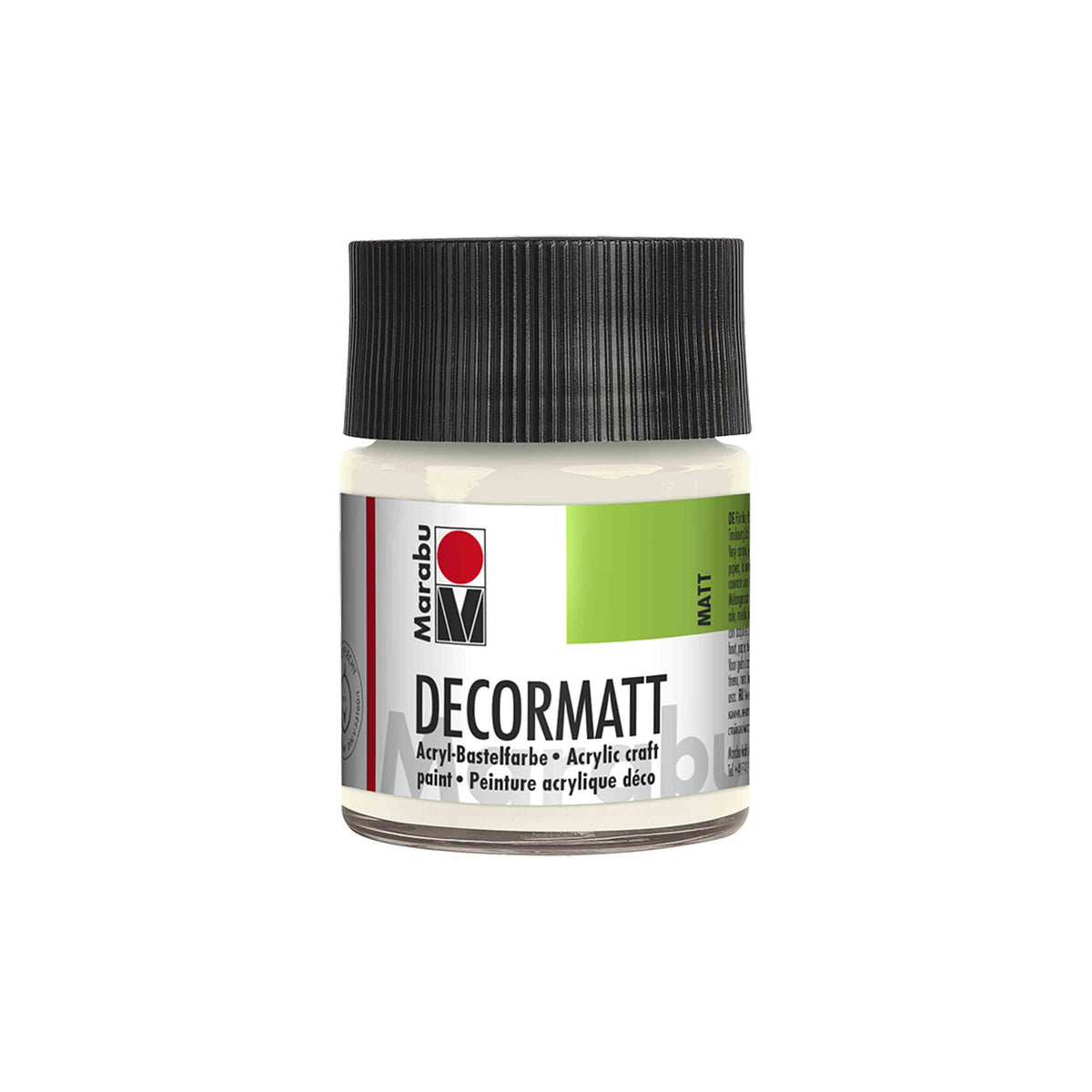 DECORMATT -AKRYYLIVÄRI MATTA 50ML